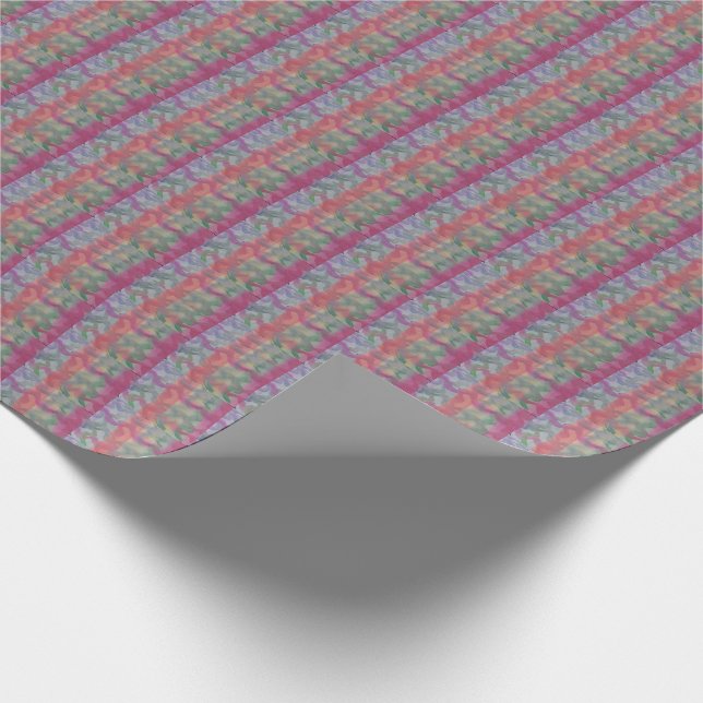 Pastel Abstract Art  Wrapping Paper (Corner)