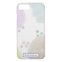 Pastel Abstract Brush Strokes