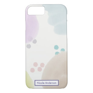 Pastel Abstract Brush Strokes Case-Mate iPhone Case