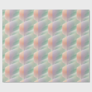 Pastel Abstract Gradient Soft Colour Aesthetic Wrapping Paper