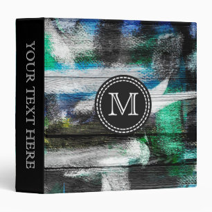 Pastel Abstract Pattern #2 Binder
