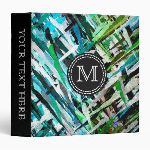 Pastel Abstract Pattern #4 Binder