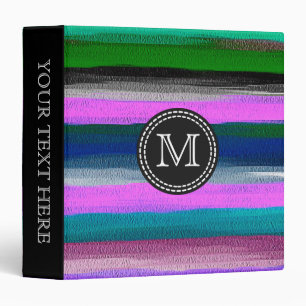 Pastel Abstract Pattern #6 Binder