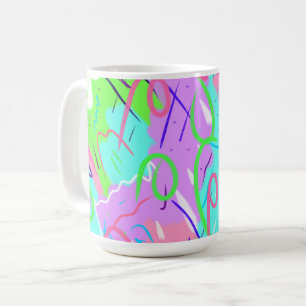 Pastel Abstract Pop Art  Coffee Mug