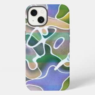 Pastel Abstract Stripes iPad Case