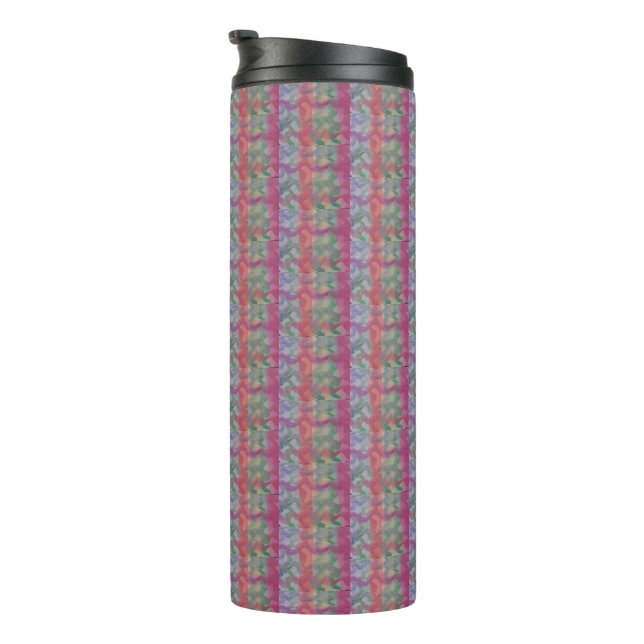 Pastel Abstract  Thermal Tumbler (Rotated Right)