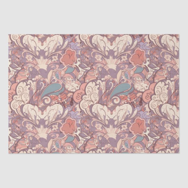 Pastel Abstract Tissue Paper (Front)