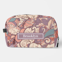 Pastel Abstract Toiletry Bag