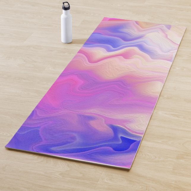 Pastel Abstract | Yoga Mat (In Situ)