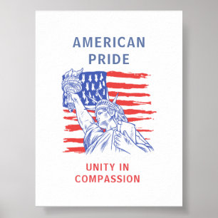 Pastel Aesthetic Bold Wall Art Poster american