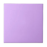 Pastel Aesthetic Mauve Solid Colour Tile<br><div class="desc">Lovable light spring purple mauve colour. Modern trendy chic style pastel aestethic in lavender solid colour. Mauve home decor,  mauve aesthetic decor,  mauve kitchen,  mauve colour.</div>