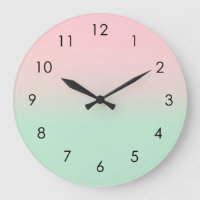 Pastel Aesthetic Ombre Gradient Pink Mint Green