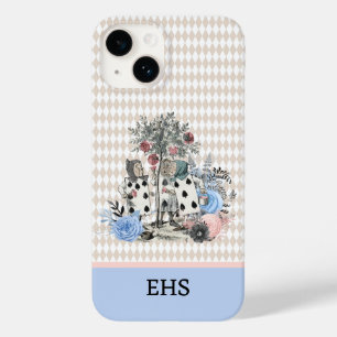 Pastel Alice in Wonderland Playing Card Gardeners Case-Mate iPhone 14 Case