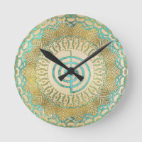 Pastel and Gold Choku Rei icon in Mandala