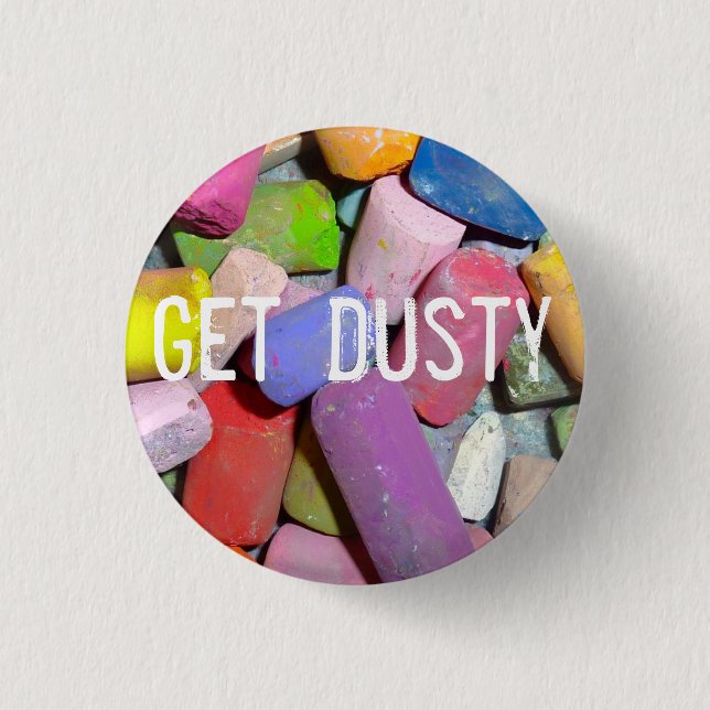 Pastel Artist Button (Front)