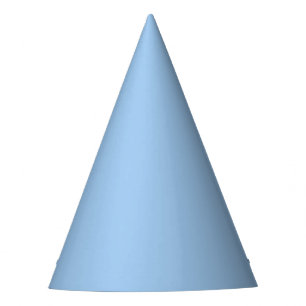 Pastel Baby Blue Solid Color Party Hat