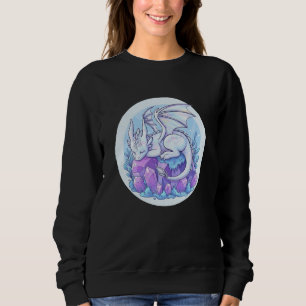 Pastel Baby Dragon Sleeping Sweatshirt