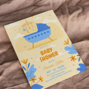 Pastel Baby Shower Invitation