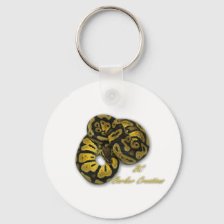 Pastel Ball Python Keychain
