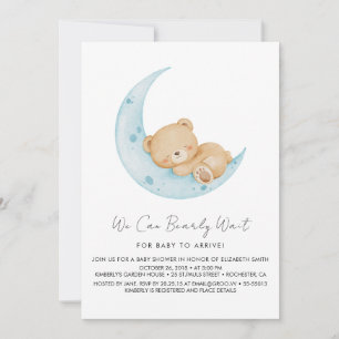 Pastel Balloon Baby Shower Invitation