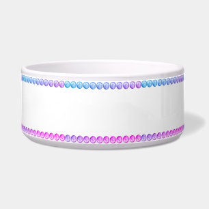 Pastel Balls Pet Bowl