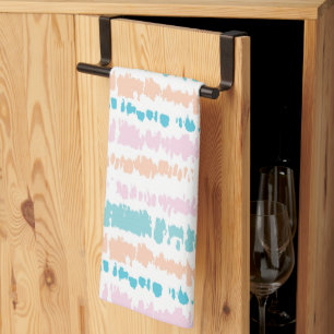 Pastel Batik Pattern Kitchen Towel