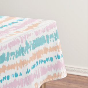 Pastel Batik Pattern Tablecloth