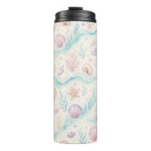 Pastel Beach Aesthetic Tumbler