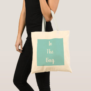 Pastel Bleu & Blanc dans le Sac fourre-tout de tex