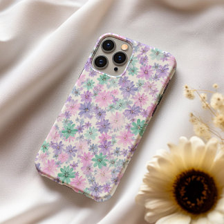 Pastel Bloom – Soft Floral Pattern Phone Case