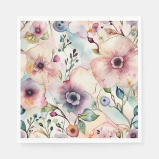 Pastel Bloom Symphony Napkin