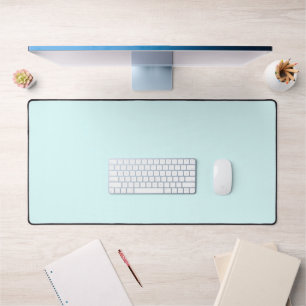 Pastel Blue Desk Mat for Home Office