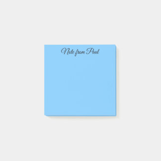 Pastel Blue Evening Sky Post-it Notes