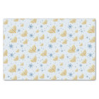 Pastel Blue Hanukkah Menorah Star of David Pattern