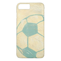 Pastel Blue Soccer Ball by Chariklia Zarris