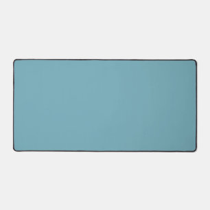 Pastel Blue Solid Colour - 2025 Trending Shade Desk Mat