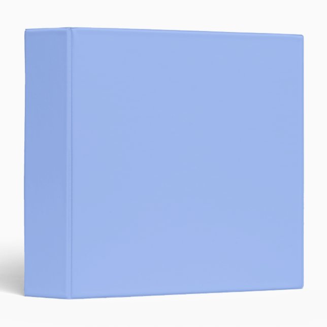 Pastel Blue (solid colour)  Binder (Front/Spine)