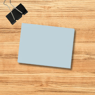 Pastel Blue Solid Colour   Classic   Elegant Post-it Notes