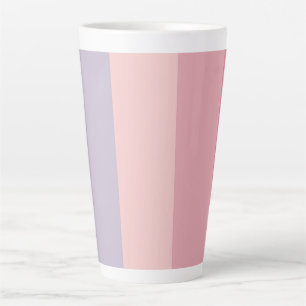 Pastel Blue to Rose Latte Mug