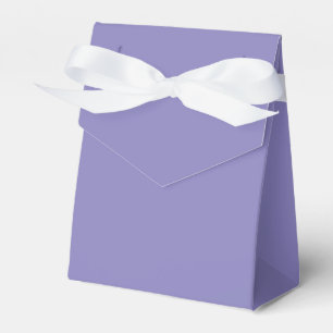 Pastel Blue Violet Favor Box