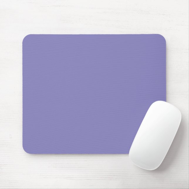 Pastel Blue Violet Mouse Pad (With Mouse)