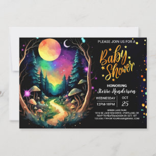 Pastel Boho Adventure Awaits Baby Shower Invitation