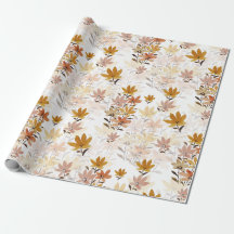 Pastel Boho Mustard Yellow Wildflowers