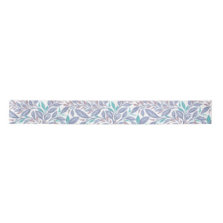 Pastel Botanical Harmony Satin Ribbon