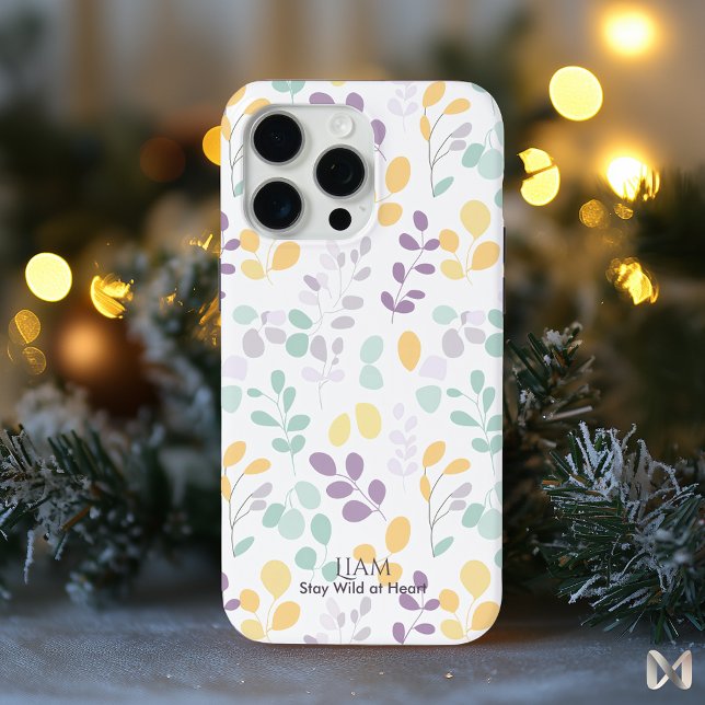Pastel Botanical - Minimalist Nature-Inspired  Case-Mate iPhone Case (Creator Uploaded)