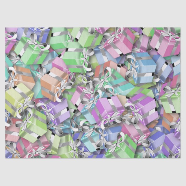 pastel boxes tissue paper (Front)