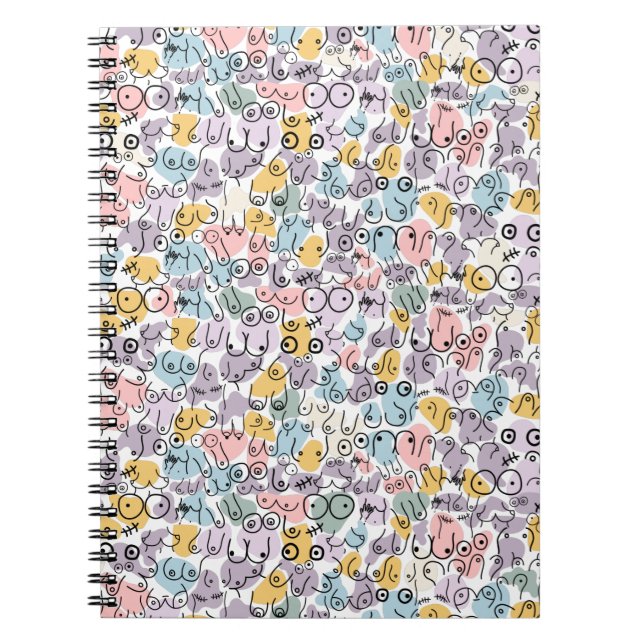 pastel breast design notebook (Front)