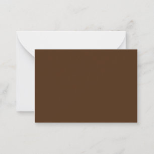Pastel Brown,Pine Cone,Puce, Advice Card