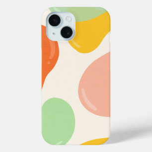 Pastel Bubbles iPhone 15 Case