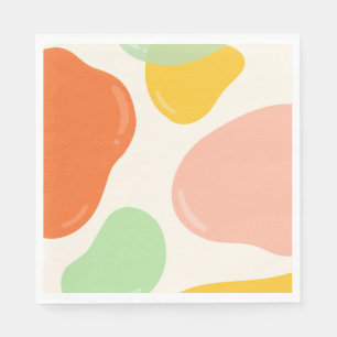 Pastel Bubbles Napkin